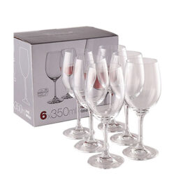 Set 6 copas de vino Tinto Lara