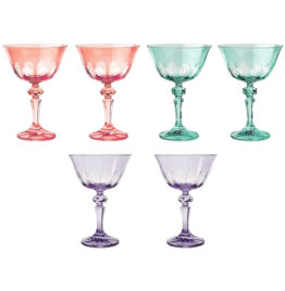 Set 6 Rialto Coupe Pastel